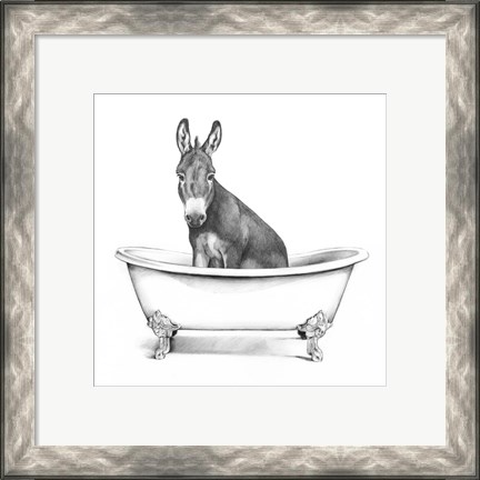 Framed Clawfoot Critter IV Print