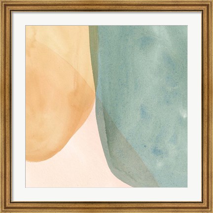 Framed Pastel Color Study II Print