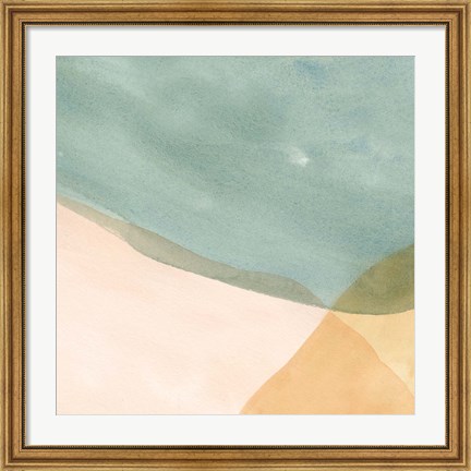 Framed Pastel Color Study IV Print