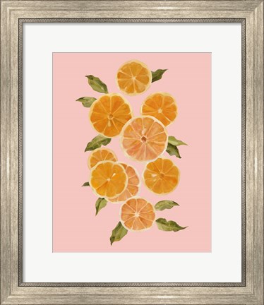 Framed Spring Citrus II Print