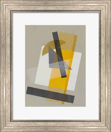 Framed Homage to Bauhaus III Print