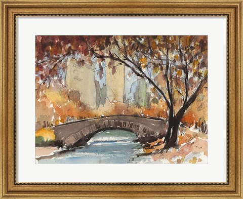 Framed Autumn in New York - Study I Print