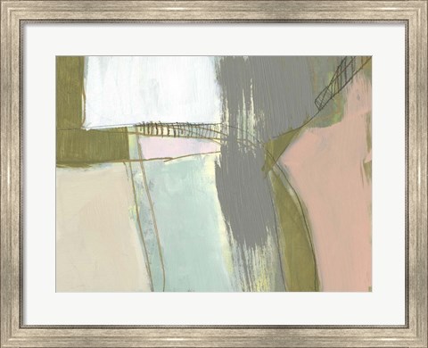 Framed Segmented Spaces II Print