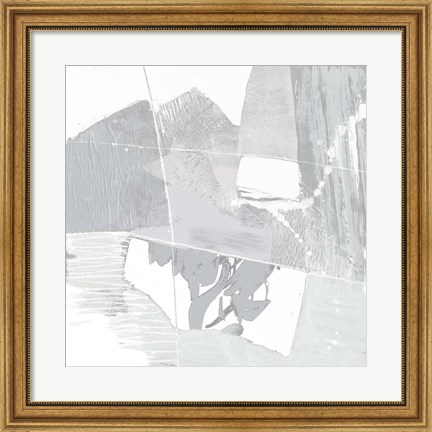 Framed Composition Neutral II Print