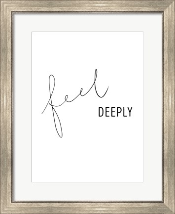 Framed Simply Kindness I Print