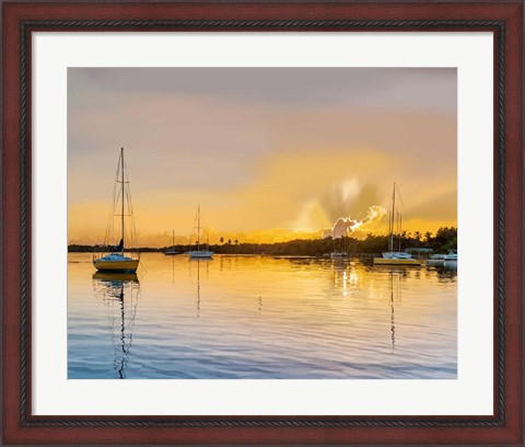 Framed In the Golden Light IV Print