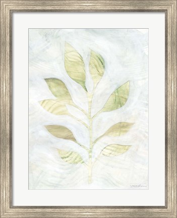 Framed Breezy Fronds I Print