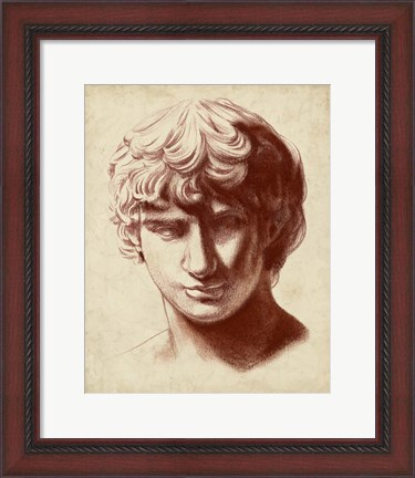 Framed Statuesque Study II Print