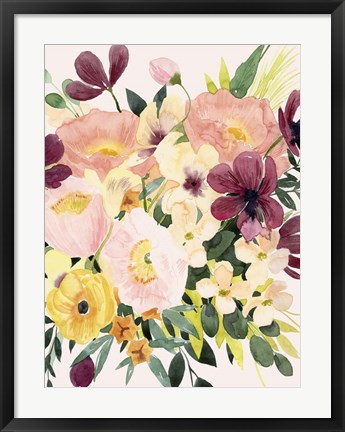 Framed Floralist II Print