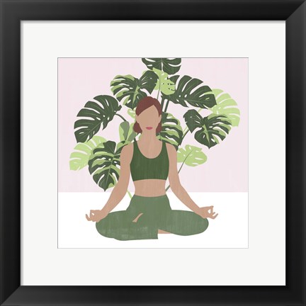 Framed Namaste Home I Print