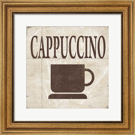 Framed Simply Coffee I Print