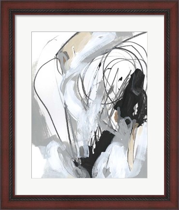 Framed Tangled Threads II Print