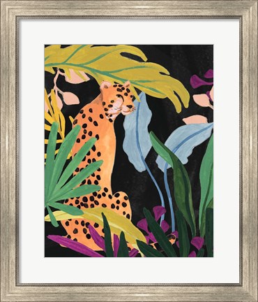 Framed Cheetah Kingdom I Print