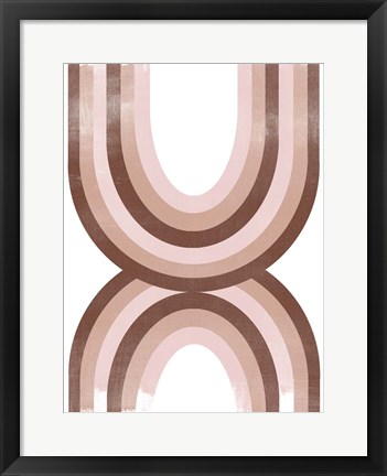 Framed Arc Moderne III Print