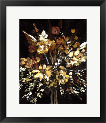 Framed Floral Celebration II Print