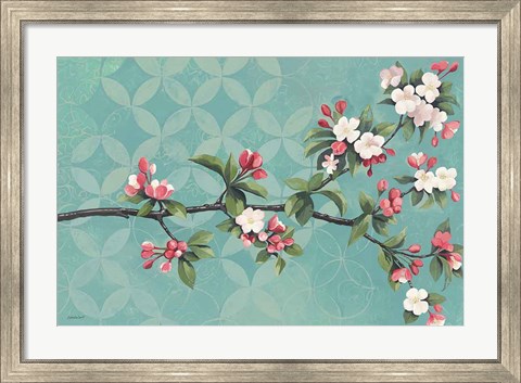 Framed Cherry Blossoms Print