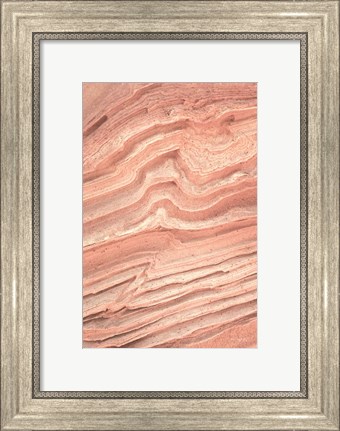 Framed Coyote Buttes IV Blush Orange Print