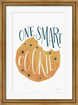 Framed One Smart Cookie Print