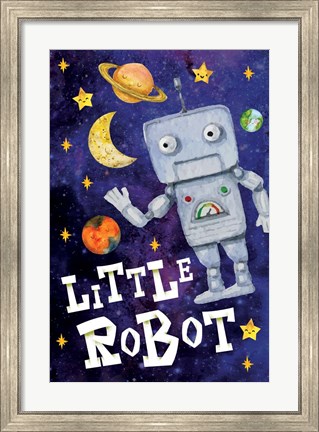 Framed Little Robot Print