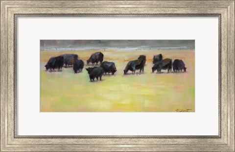 Framed Cows are Out Print