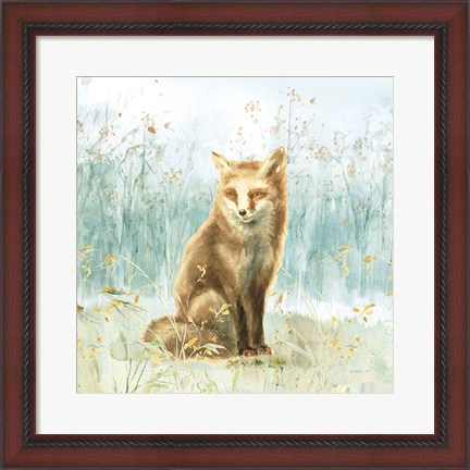 Framed Meadows Edge IV Print