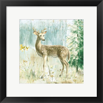 Framed Meadows Edge III Print