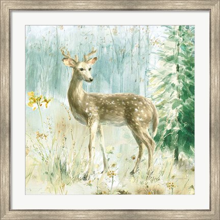 Framed Meadows Edge III Print