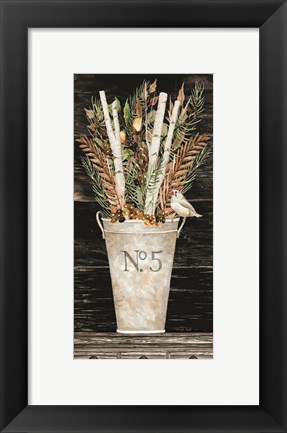 Framed Fall No. 5 Bouquet Print