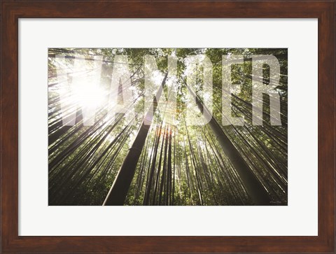 Framed Wander Print