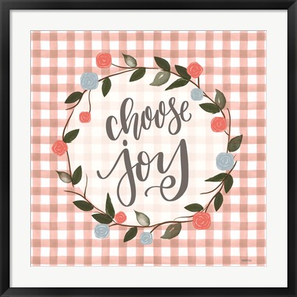 Framed Choose Joy Print