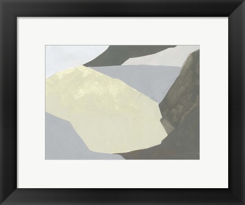 Framed Landscape Composition II Print