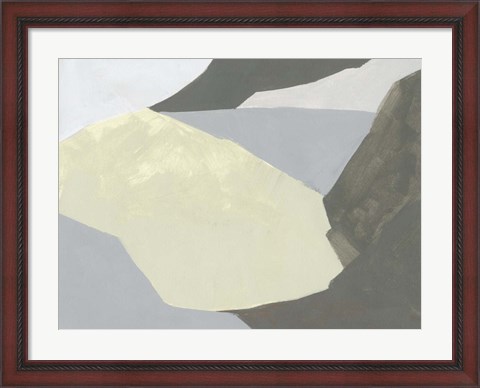 Framed Landscape Composition II Print