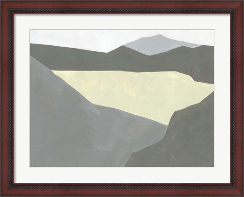 Framed Landscape Composition IV Print