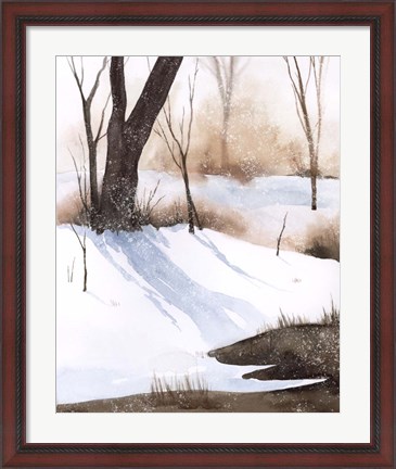 Framed Snowland I Print