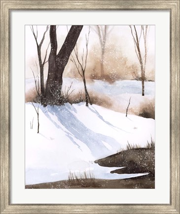 Framed Snowland I Print