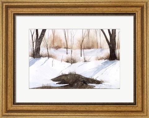 Framed Snowland III Print