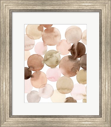 Framed Speckled Clay II Print