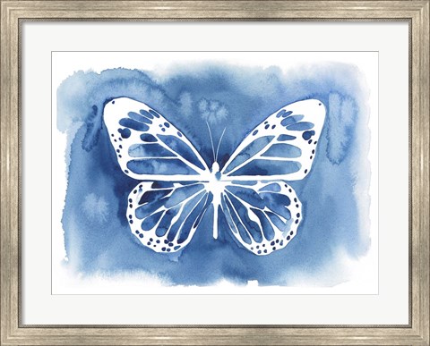 Framed Butterfly Inkling II Print