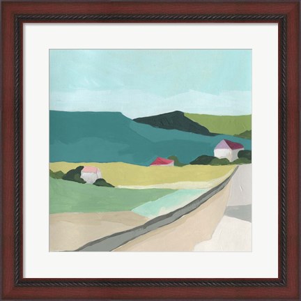 Framed Farm Vista II Print