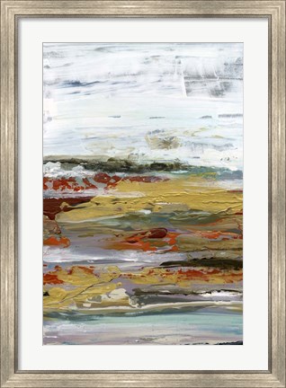 Framed Marble Coast II Print