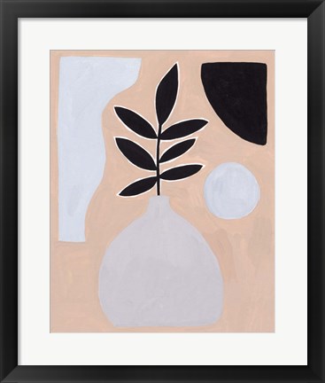 Framed Pale Abstraction IV Print