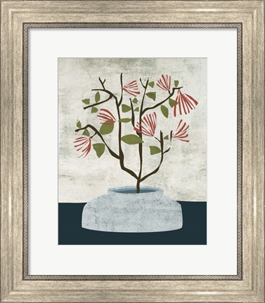 Framed Zen Branch II Print