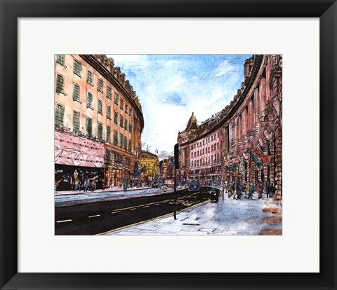 Framed Trip to Europe IV Print