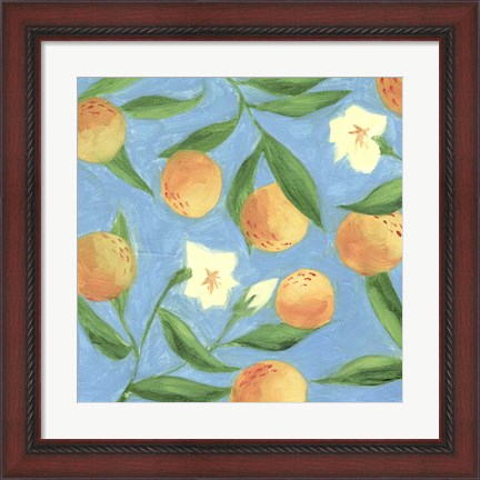 Framed Sweet Tangerine I Print