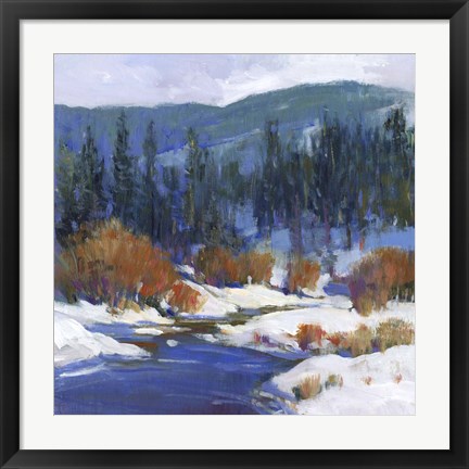 Framed Mountain Creek I Print