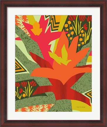 Framed Bromeliad Print