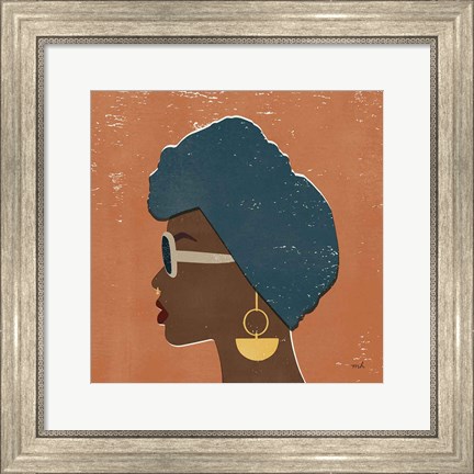 Framed Kenya Couture II Print