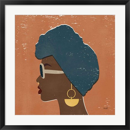 Framed Kenya Couture II Print