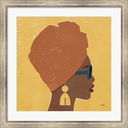 Framed Kenya Couture I Print