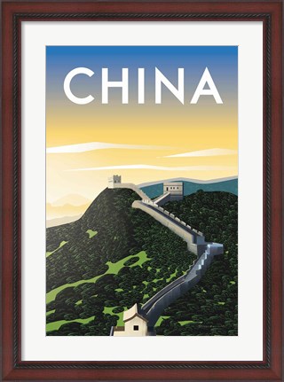 Framed China Print